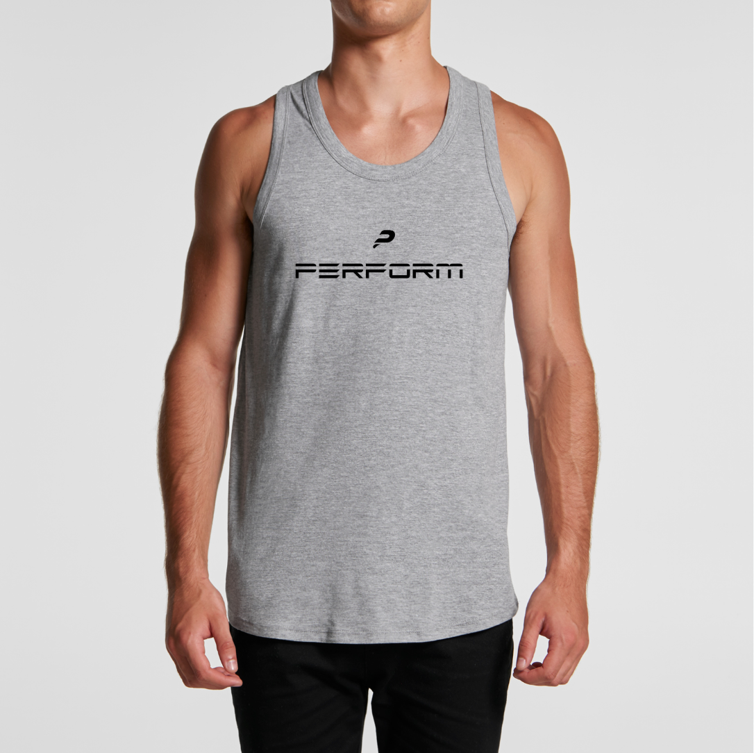 Perform Authentic Black Singlet